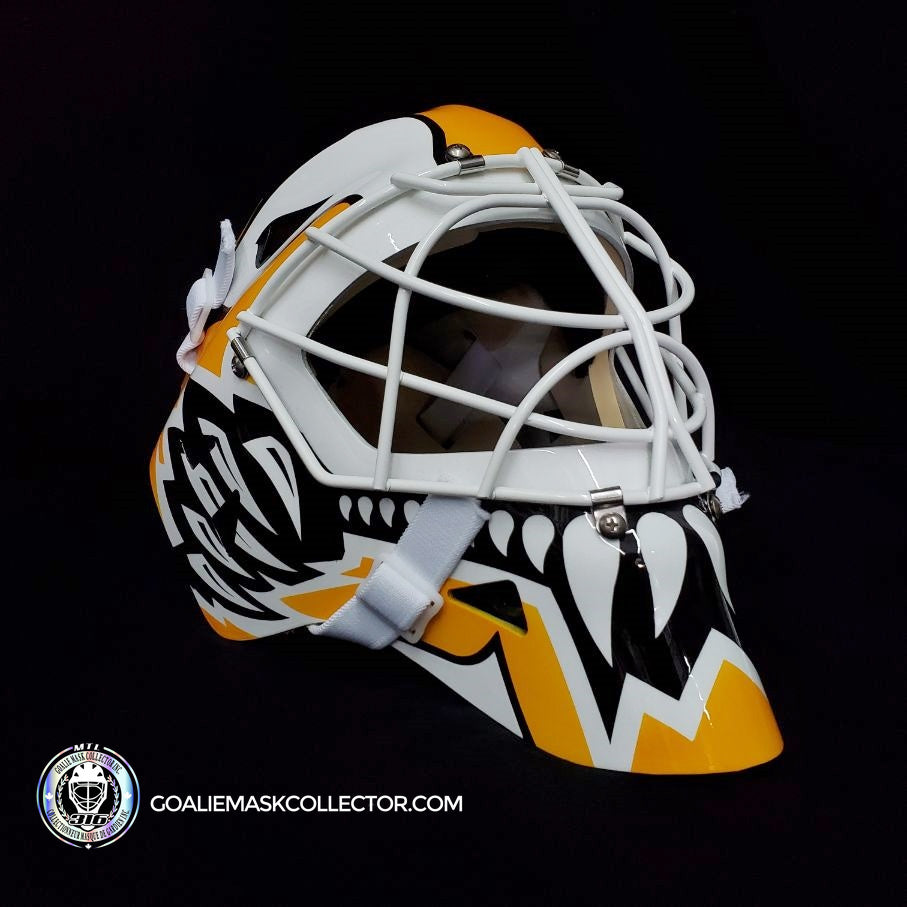 Felix Potvin Unsigned Goalie Mask Boston Edition
