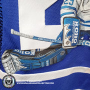Demo: FELIX POTVIN ART EDITION SIGNED JERSEY HAND-PAINTED TORONTO MAPLE LEAFS AUTOGRAPHED