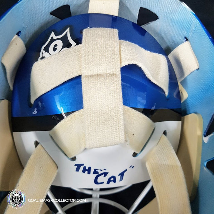Felix "The Cat" Potvin Signed Goalie Mask ALUMNI Toronto Autographed Signature Edition