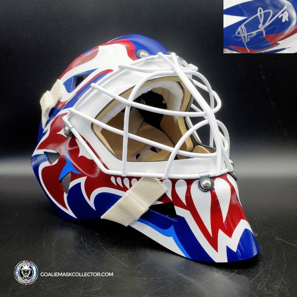 Felix Potvin Signed Goalie Mask Vancouver Signature Edition Autographed