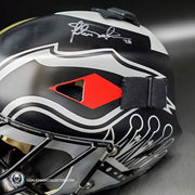 Felix Potvin Signed Goalie Mask Kings Duo Mashup Gold & Black Custom Tribute Signature Edition