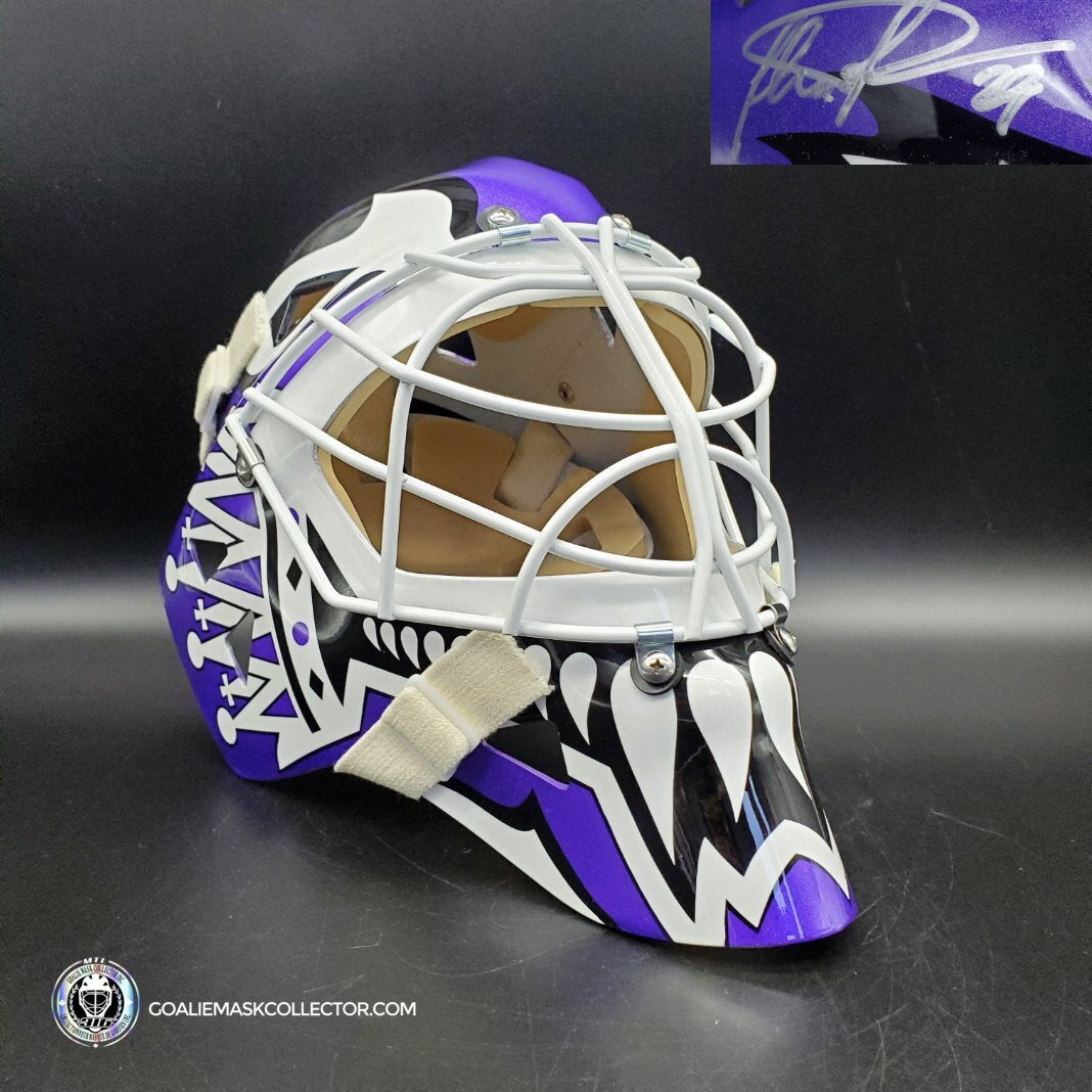 Felix Potvin Signed Goalie Mask Los Angeles Autographed Signature Edition Tribute