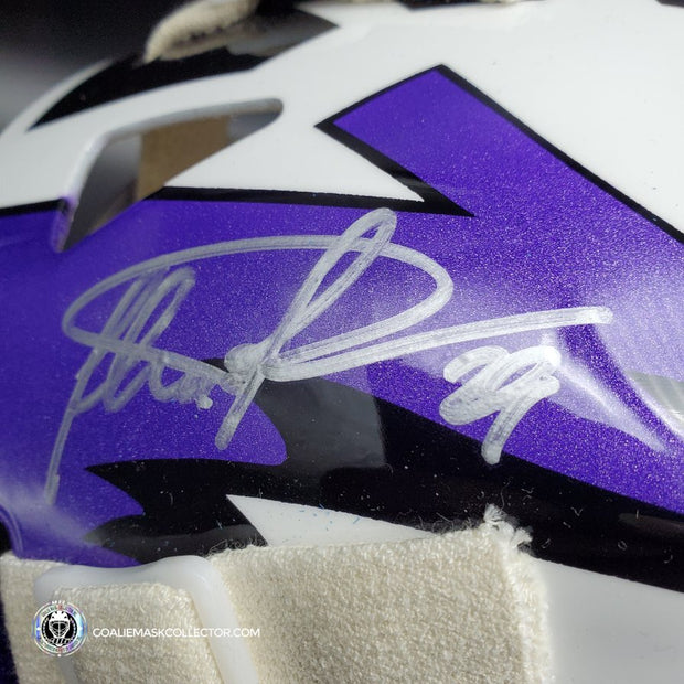 Felix Potvin Signed Goalie Mask Los Angeles Autographed Signature Edition Tribute