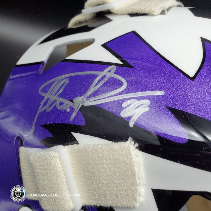 Felix Potvin Signed Goalie Mask Los Angeles Autographed Signature Edition Tribute