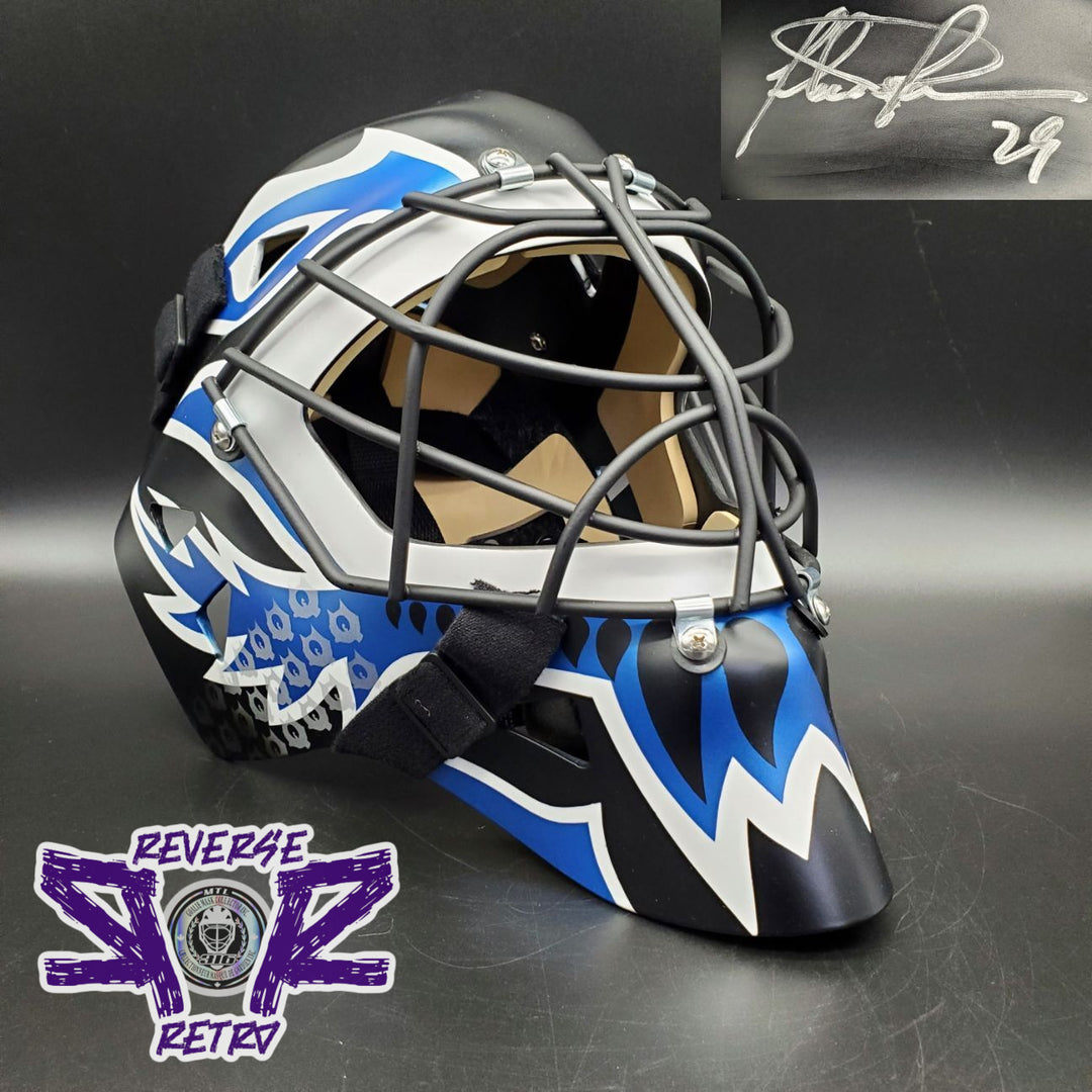 Felix Potvin Signed Goalie Mask "RR REVERSE RETRO" Toronto Signature Edition Autographed