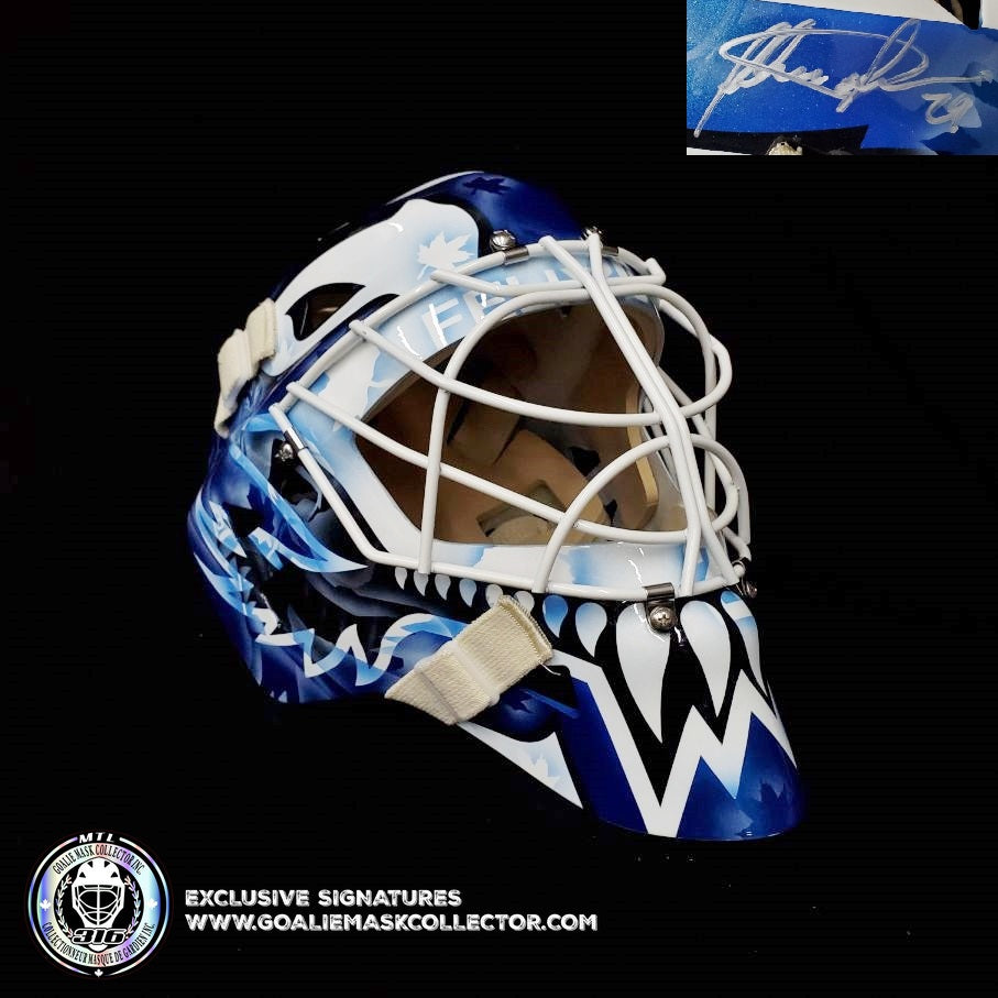Felix Potvin Signed Goalie Mask Toronto Legacy Signature Edition Autographed