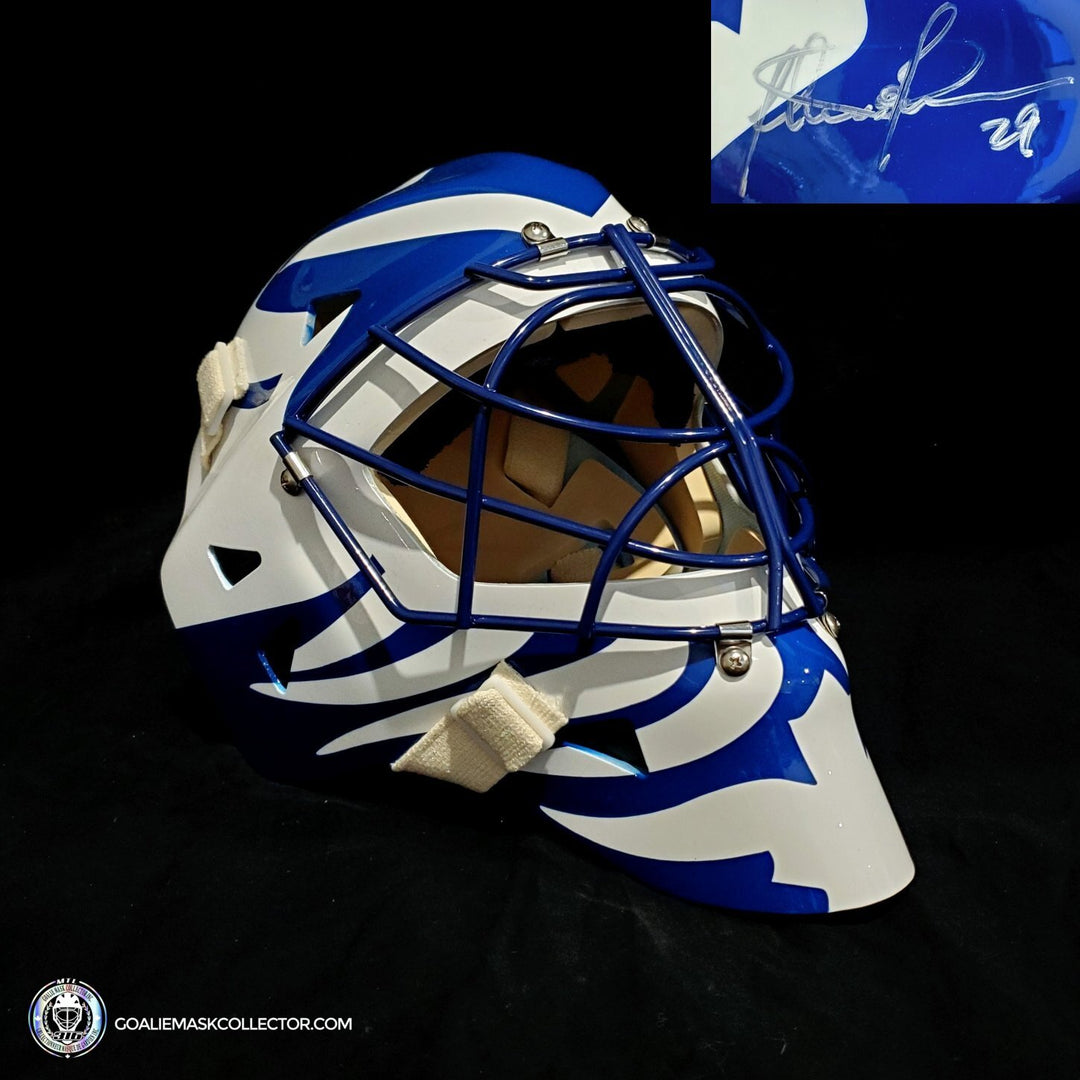 Felix "The Cat" Potvin Signed Goalie Mask ROOKIE V3 Toronto 1992 Edition Autographed Signature Edition