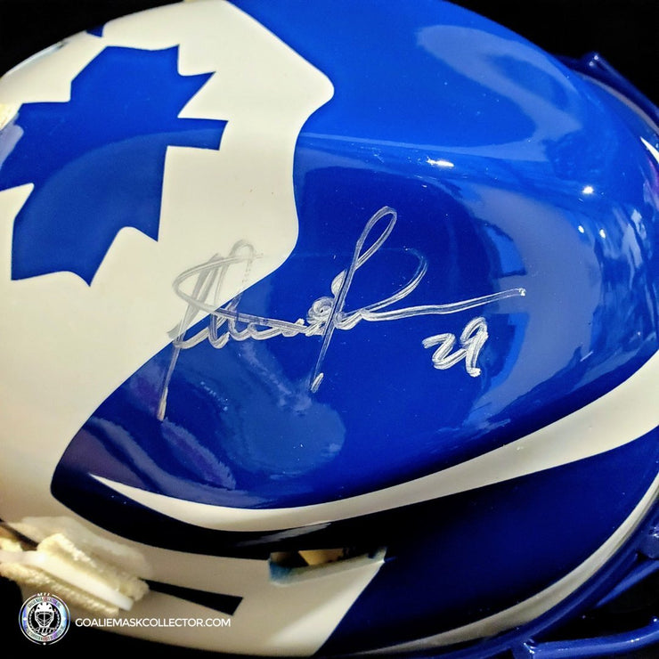 Felix "The Cat" Potvin Signed Goalie Mask ROOKIE V3 Toronto 1992 Edition Autographed Signature Edition