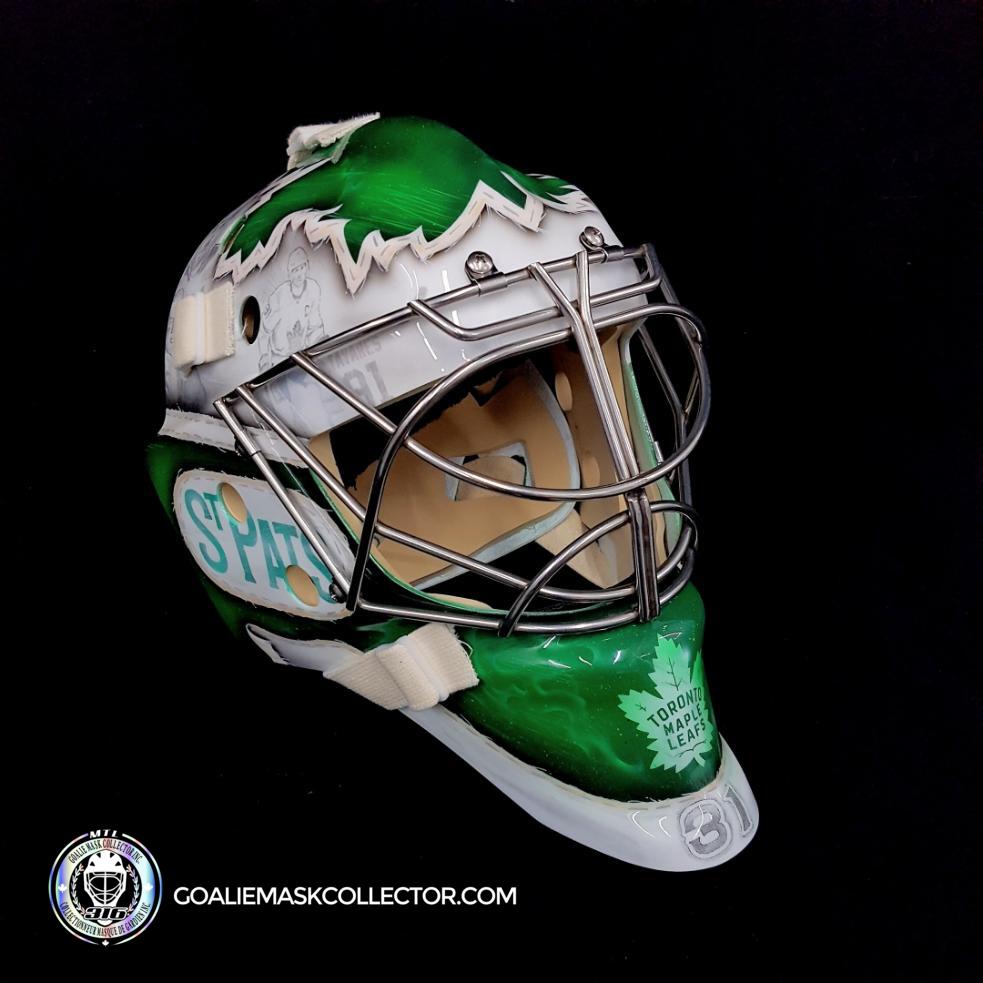 Custom: Frederik Andersen St-Pats Modern Toronto Leafs Players Unsigne Goalie Mask Collector
