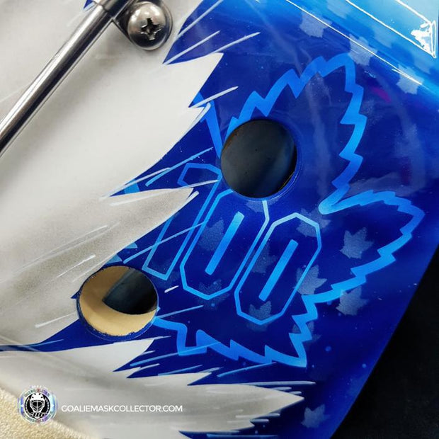 Frederik Andersen Unsigned Goalie Mask Toronto Centennial Tribute
