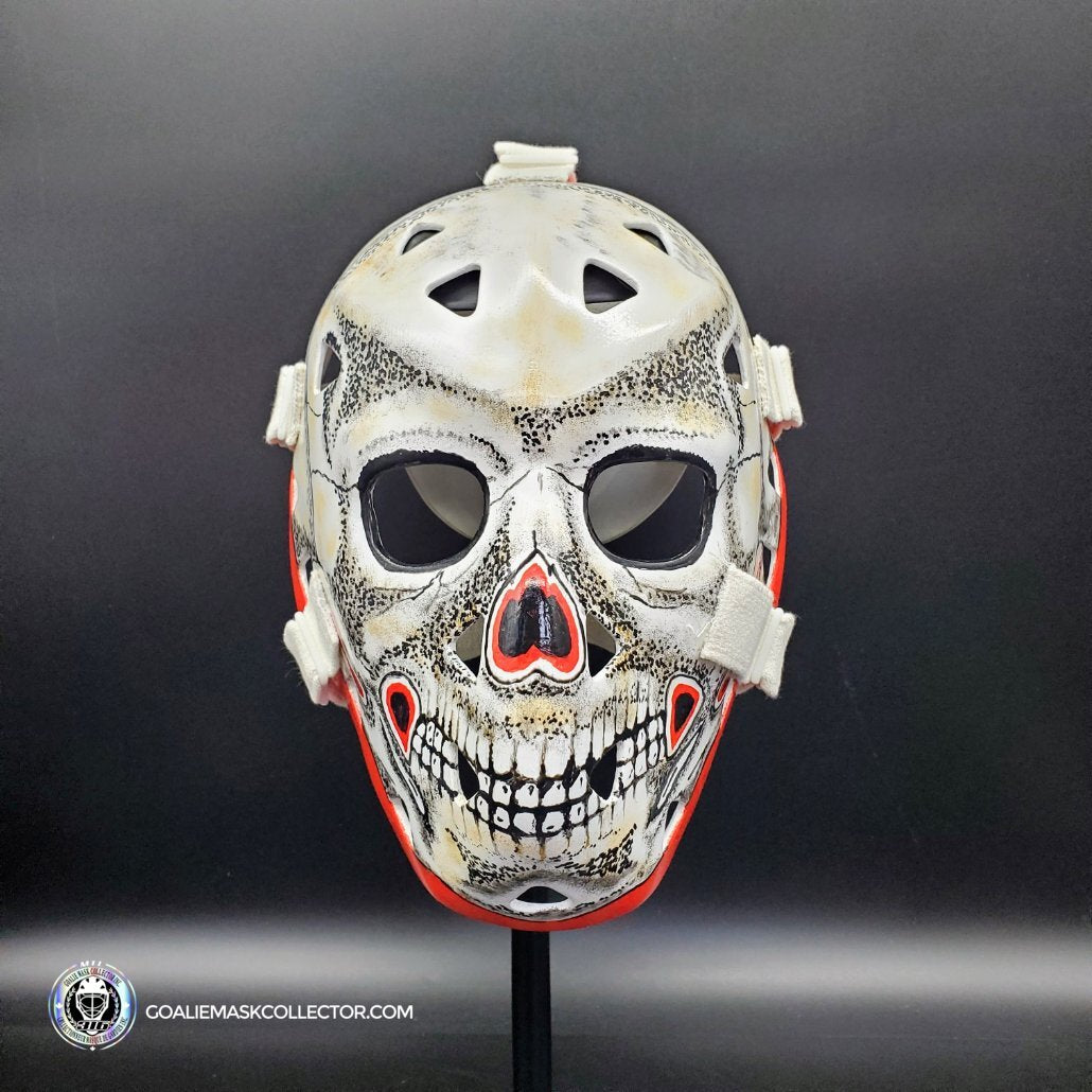 Gary Bromley Goalie Mask Unsigned Vancouver Vintage Premium Tribute