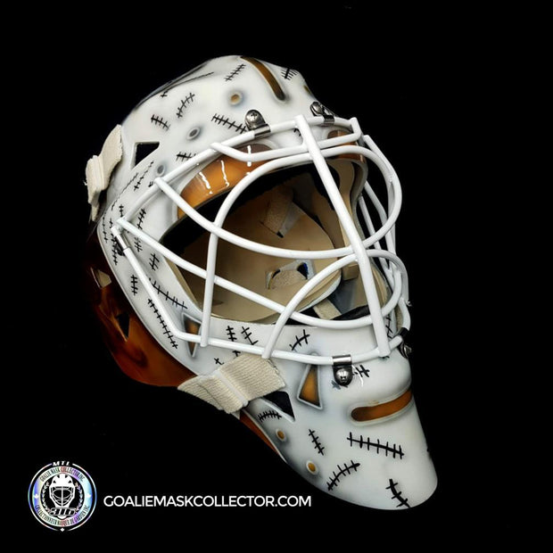 Gerry Cheevers Steve Shields Unsigned Goalie Mask Boston Tribute V2 –  Goalie Mask Collector