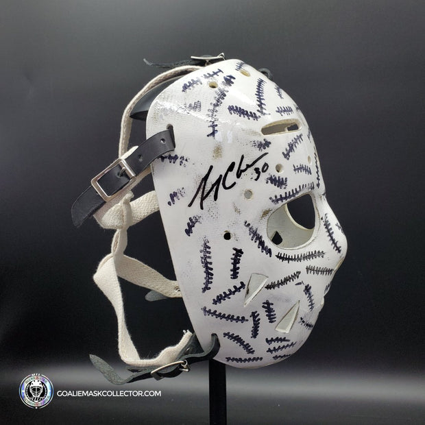 Gerry Cheevers Steve Shields Unsigned Goalie Mask Boston Tribute V2 