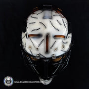 Gerry Cheevers Steve Shields Unsigned Goalie Mask Boston Tribute V2