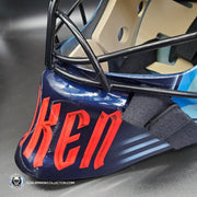 Custom Painted Goalie Mask: Seattle Kraken Collector Unsigned