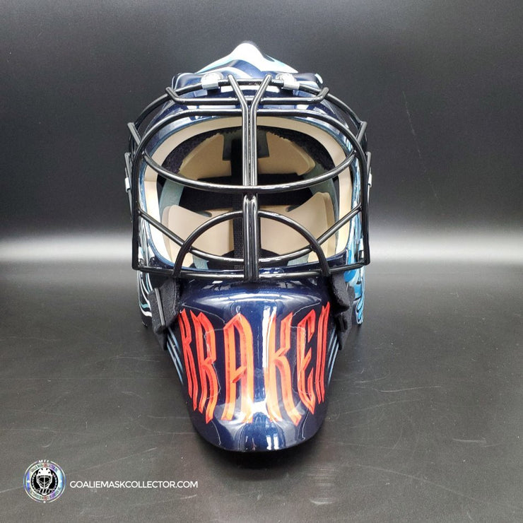 Seattle Kraken goalie mask concept : r/hockeydesign