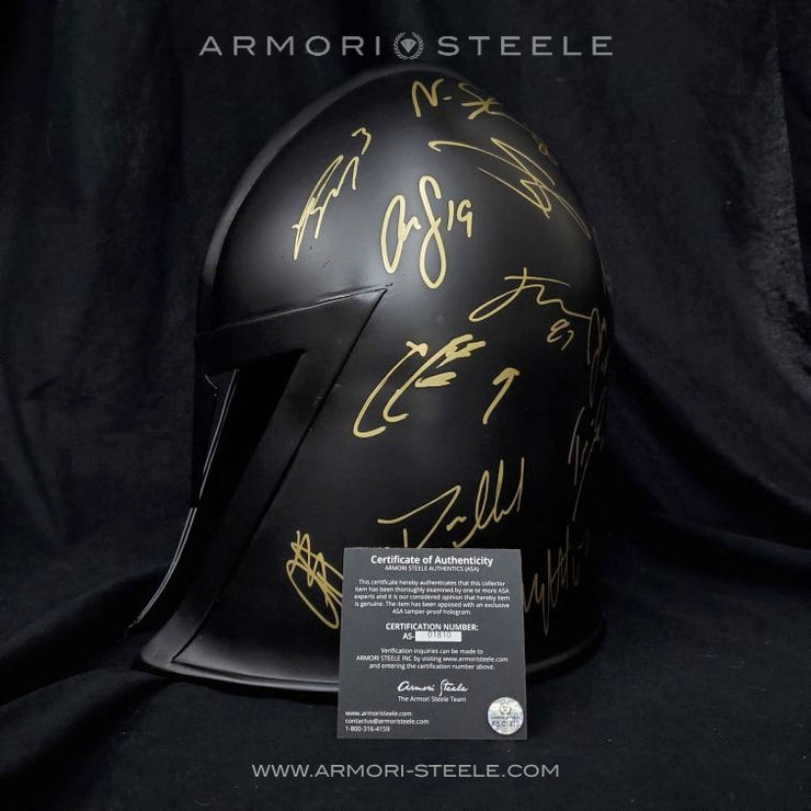 Marc-Andre Fleury Signed Helmet Golden Knights Helmet Las Vegas Entire Team Autographed 2018-2019 - SOLD