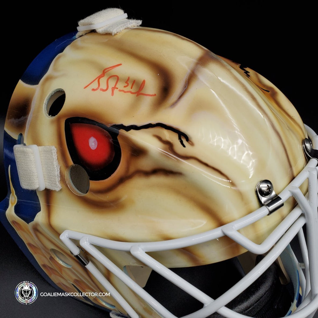 Grant Fuhr Signed Goalie Mask Buffalo V2 Autographed Signature Edition – Goalie Mask Collector