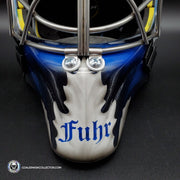 Grant Fuhr Signed Goalie Mask Custom Toronto Original 6 Signature Edition Autographed