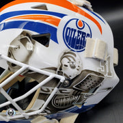 Grant Fuhr Signed Goalie Mask Edmonton Legacy Autographed Signature Edition