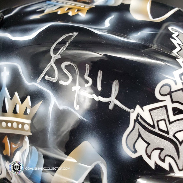 Grant Fuhr Signed Goalie Mask Los Angeles Signature Edition Autographed