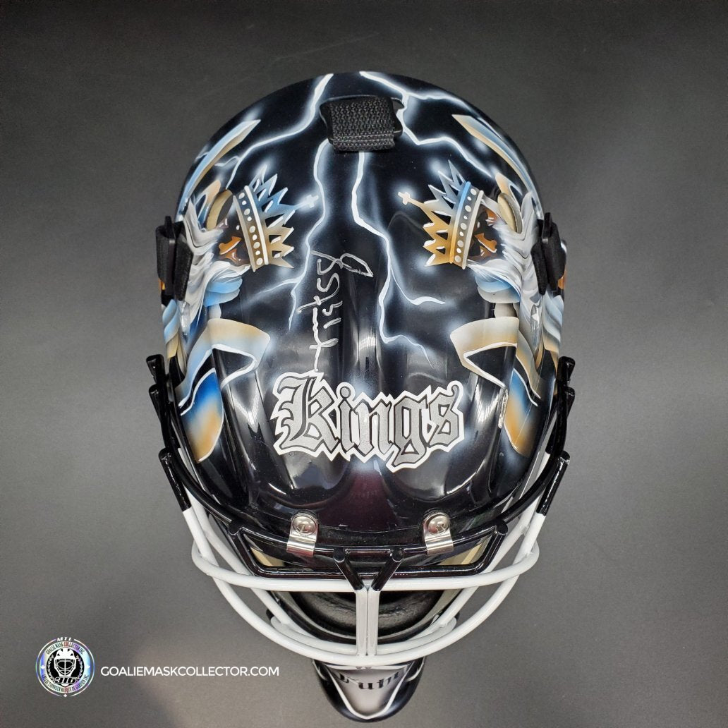 autographed ryan grant football helmet Grant Fuhr Signed Goalie Mask Los Angeles Signature Edition Autographe –  Goalie Mask Collector