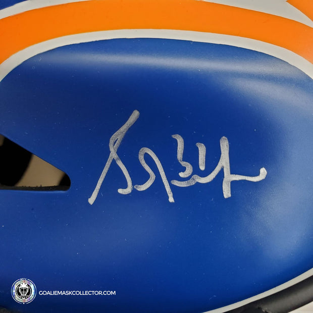 Grant Fuhr Signed Goalie Mask "RR REVERSE RETRO" Edmonton Signature Edition Autographed
