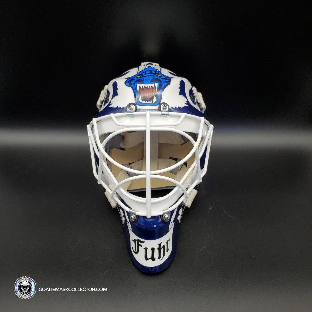 Grant Fuhr Signed Goalie Mask Toronto V1 Classic Autographed 