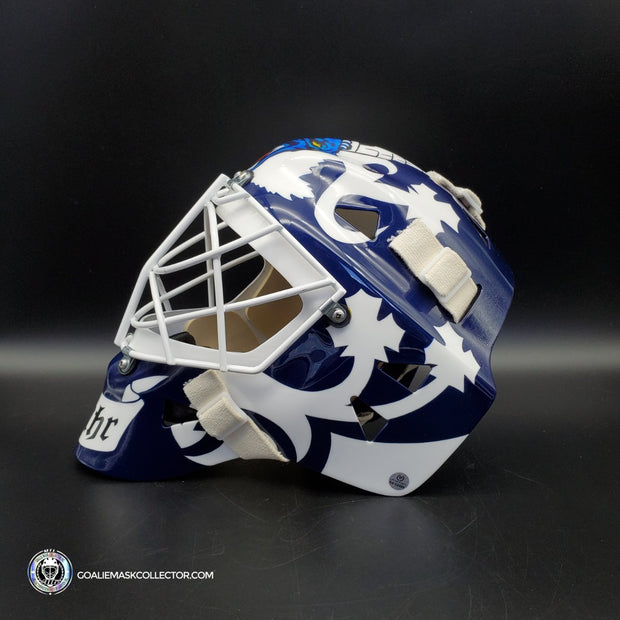 Demo: GRANT FUHR ART EDITION SIGNED JERSEY HAND-PAINTED ST.LOUIS BLUES –  Goalie Mask Collector