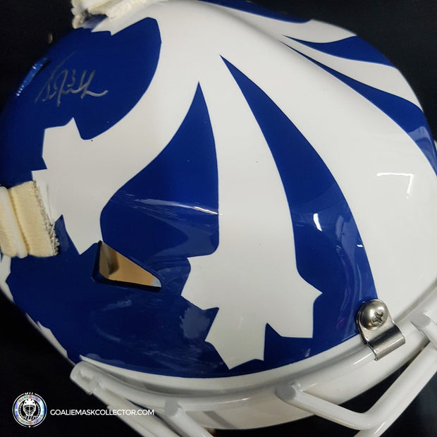 Grant Fuhr Signed Goalie Mask Toronto V2 Signature Edition Autographed Tribute