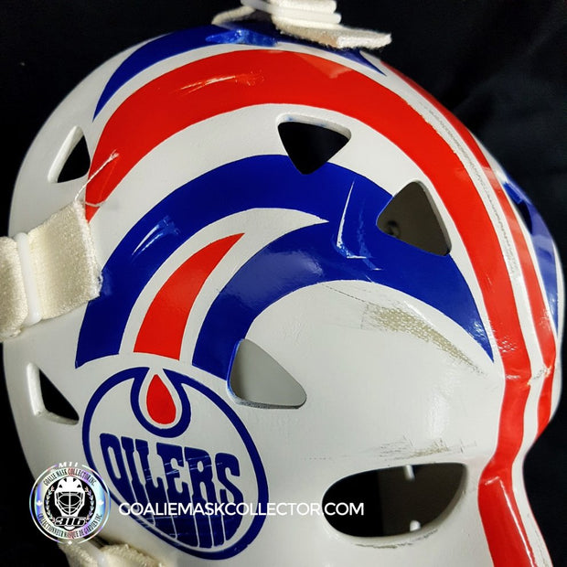Grant Fuhr Goalie Mask Unsigned Vintage 1983-1987 Edmonton