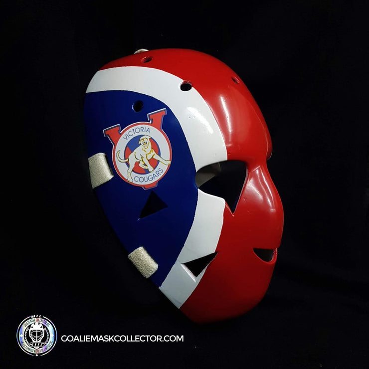 Grant Fuhr Unsigned Vintage Goalie Mask Victoria