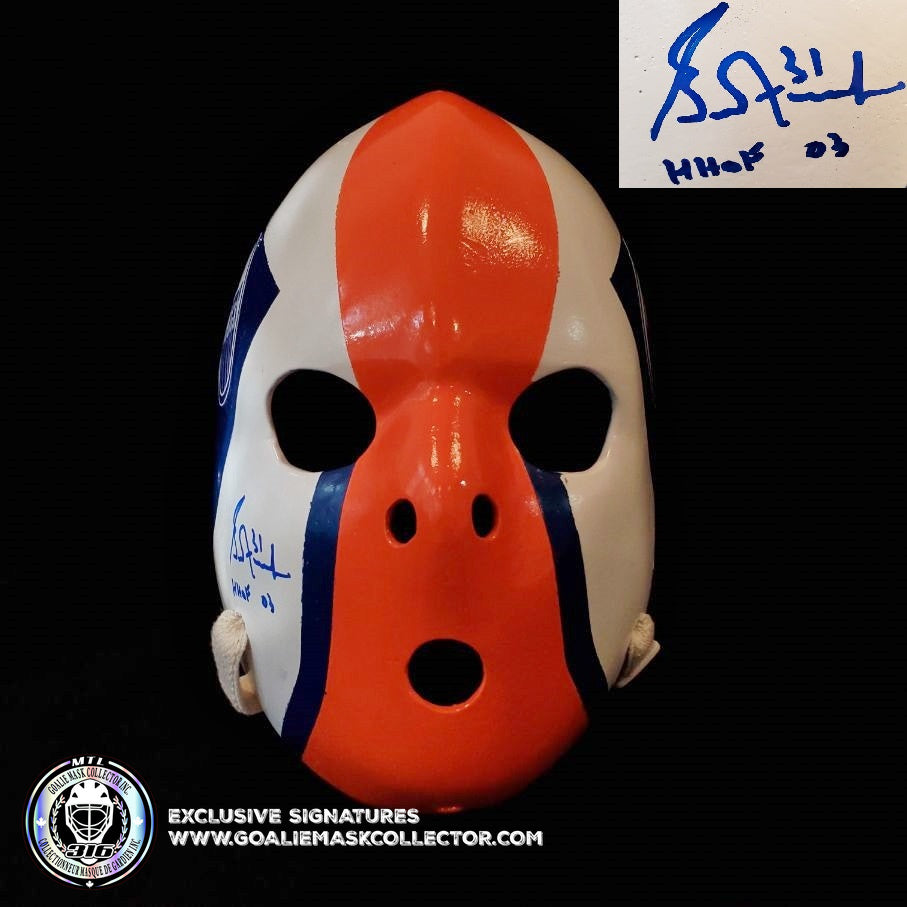 Grant Fuhr Signed Vintage Goalie Mask Edmonton Rookie 1981 82 Signature Edition. Goalie Mask Collector.