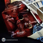 Henrik Lundqvist Goalie Mask Unsigned  2014 Stadium Series New York Tribute