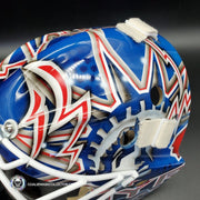 Henrik Lundqvist Goalie Mask Unsigned 2012 New York