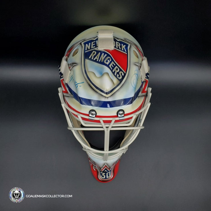 Henrik Lundqvist New York Rangers Autographed Mini Goalie Mask – Meltzer  Sports