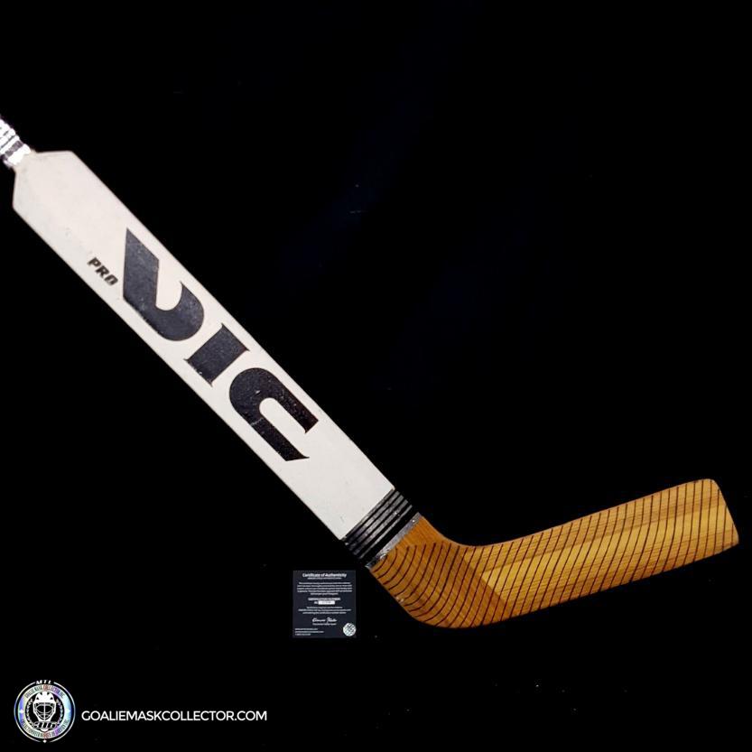 Ron Hextall VIC Game Ready Stick Philadelphia Flyers. Goalie Mask Collector.