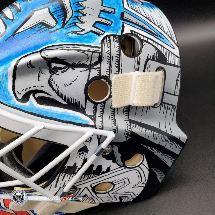 Igor Shesterkin's new mask has been unveiled, it pays homage to