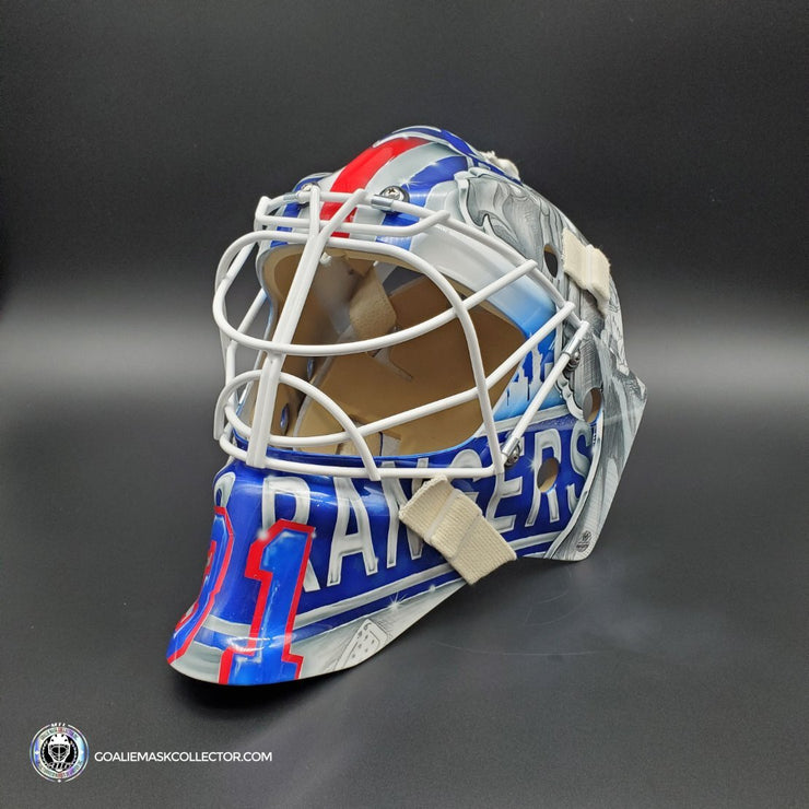 Igor Shesterkin's new mask : r/hockey