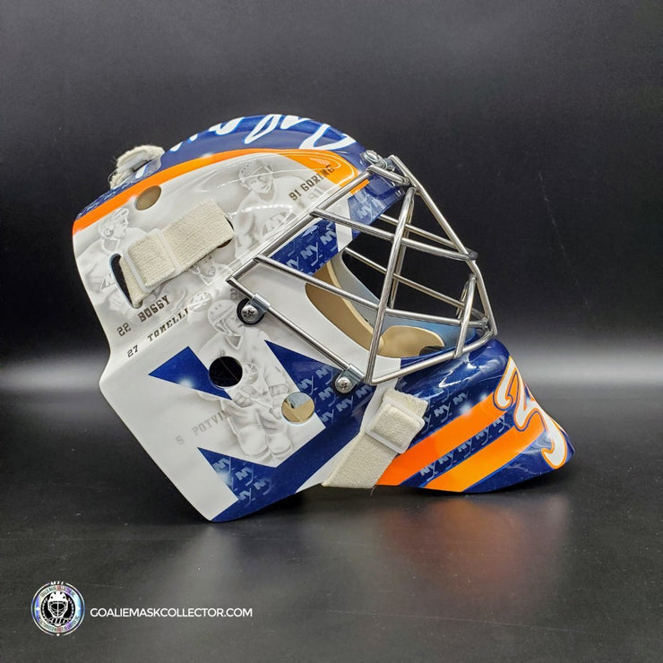  Ilya Sorokin Signed Full-Size Islanders Goalie Mask New York  Helmet w/JSA COA : Collectibles & Fine Art