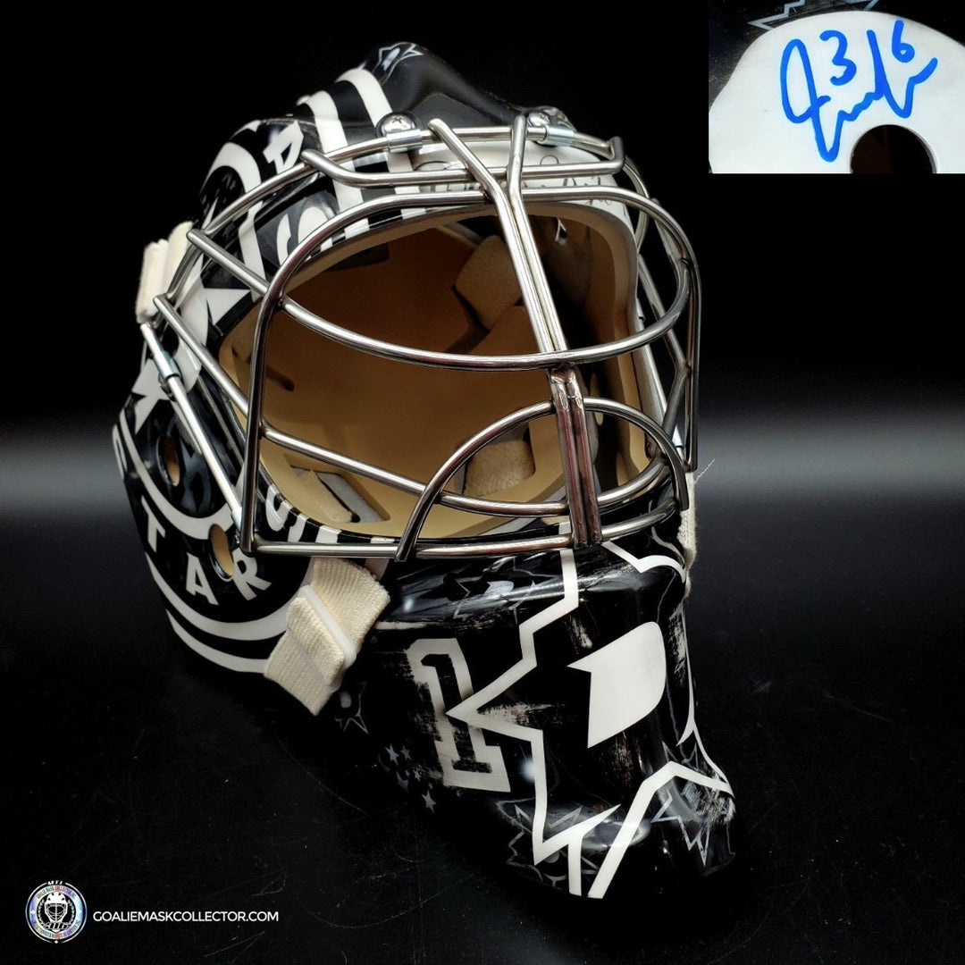 Jack Campbell Signed Goalie Mask Texas Stars AHL Signature Edition Autographed