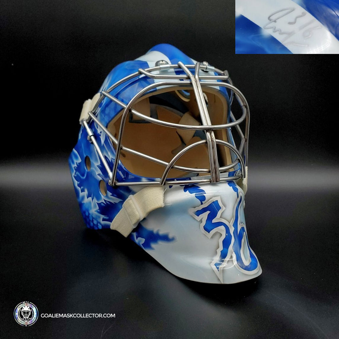 Jack Campbell Signed Goalie Mask Toronto 2021 Signature Edition Autographed