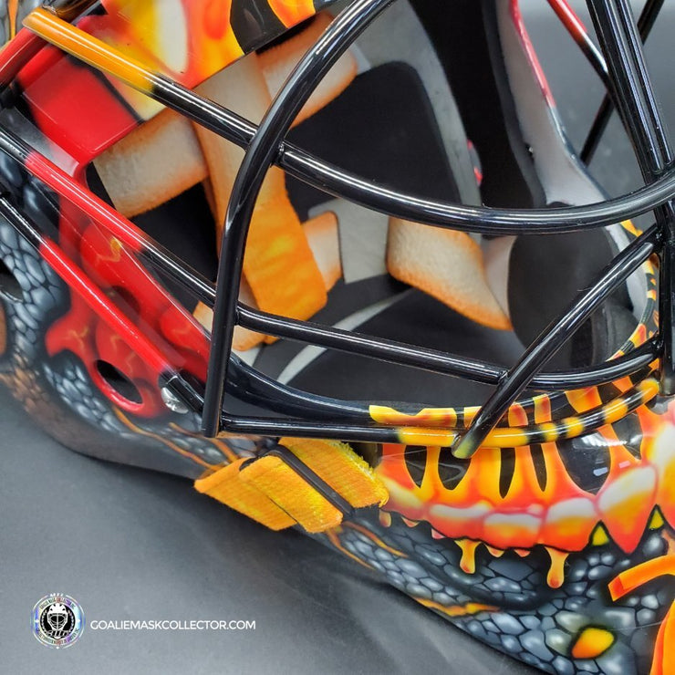 BetMGM 🦁 on X: Jacob Markstrom's new goalie mask 🔥🔥🔥   / X