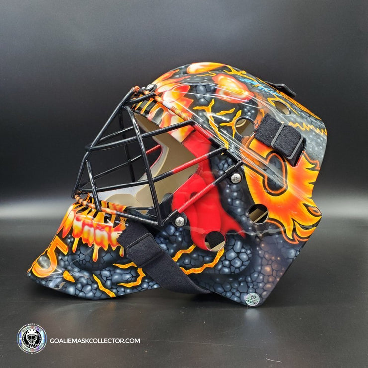 NHL on X: New squad means a brand new mask for Jacob Markstrom  (@j_markstrom). 🔥🔥 (📸: @daveartofficial)  / X