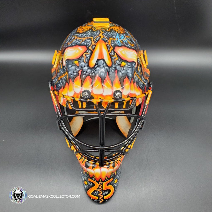 Flames goalie Markstrom reveals new custom Blasty gear (PHOTOS)