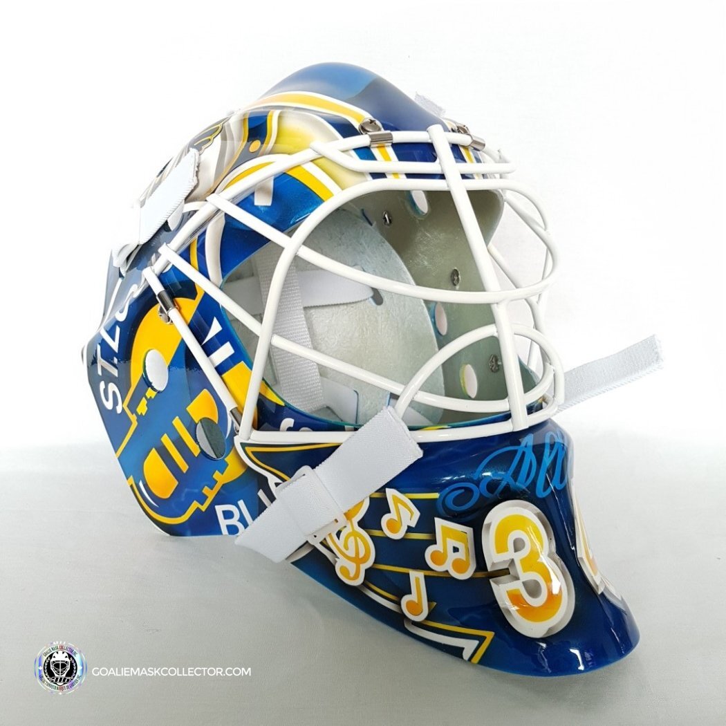St. Louis Blues Signed Hockey Masks, Collectible Blues Hockey