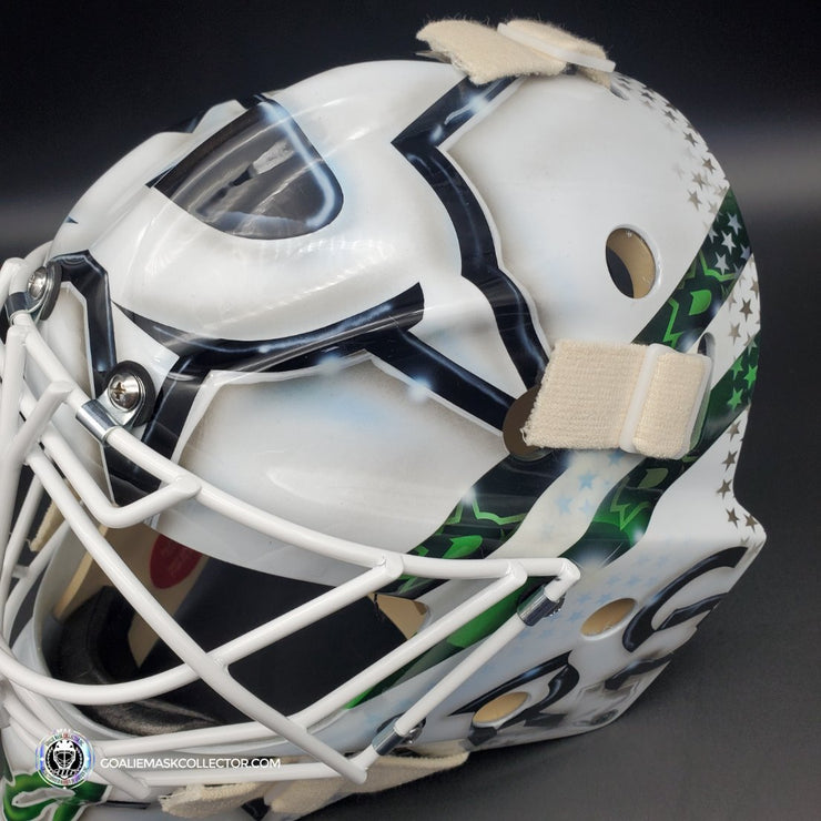NHL - Otter's new mask is just perfect. 🦦 Cc: Jake Oettinger (📸:  Dallas Stars)
