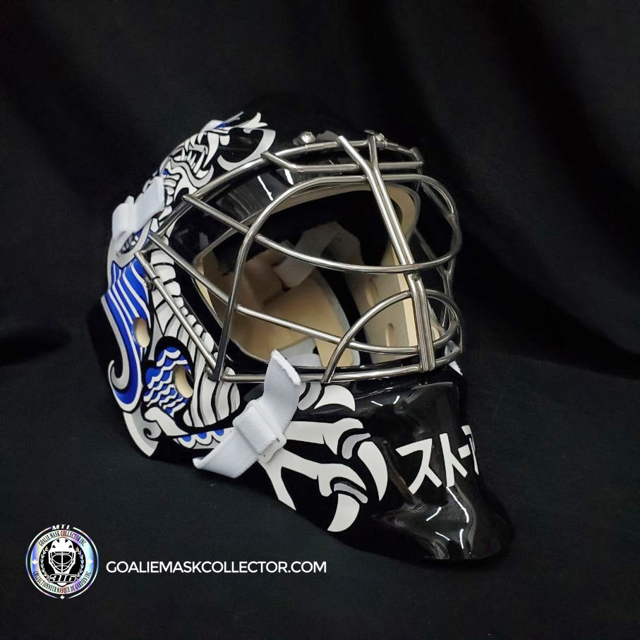 Jamie Storr Unsigned Goalie Mask Los Angeles Samurai 2001