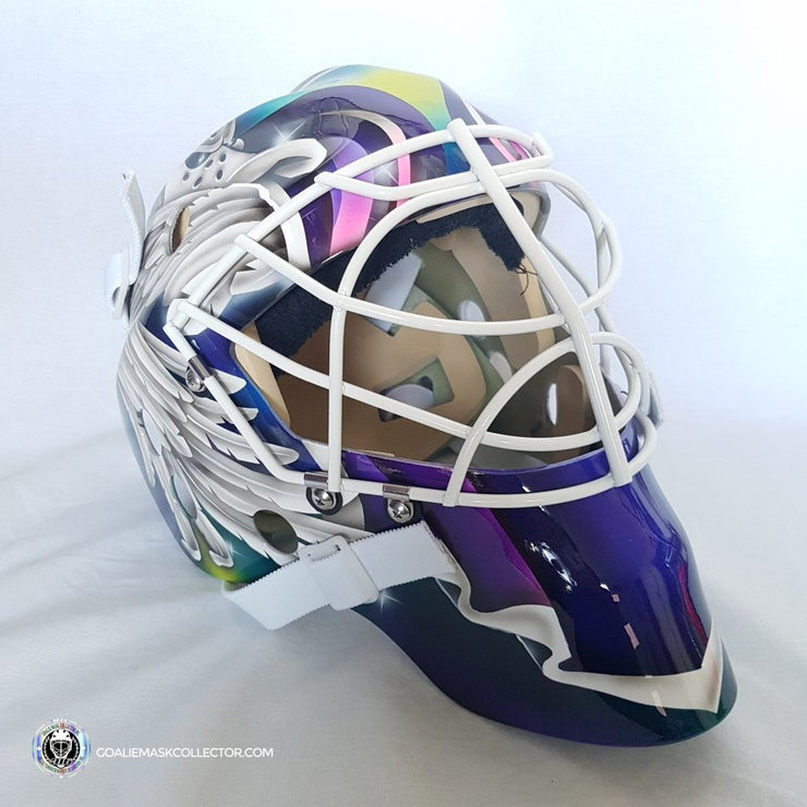 Jean-Sebastien Giguere Unsigned Goalie Mask Anaheim Ducks Tribute