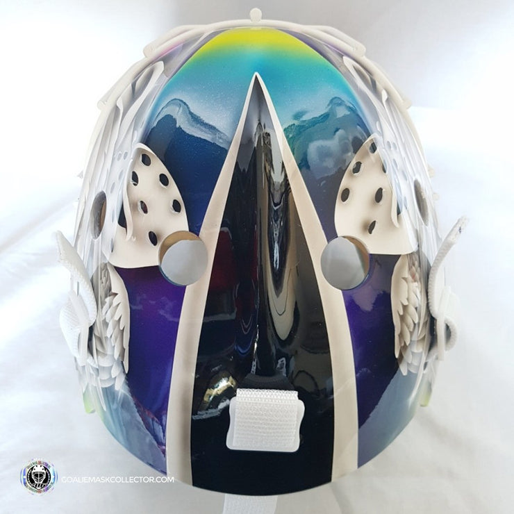 Jean-Sebastien Giguere Unsigned Goalie Mask Anaheim Ducks Tribute